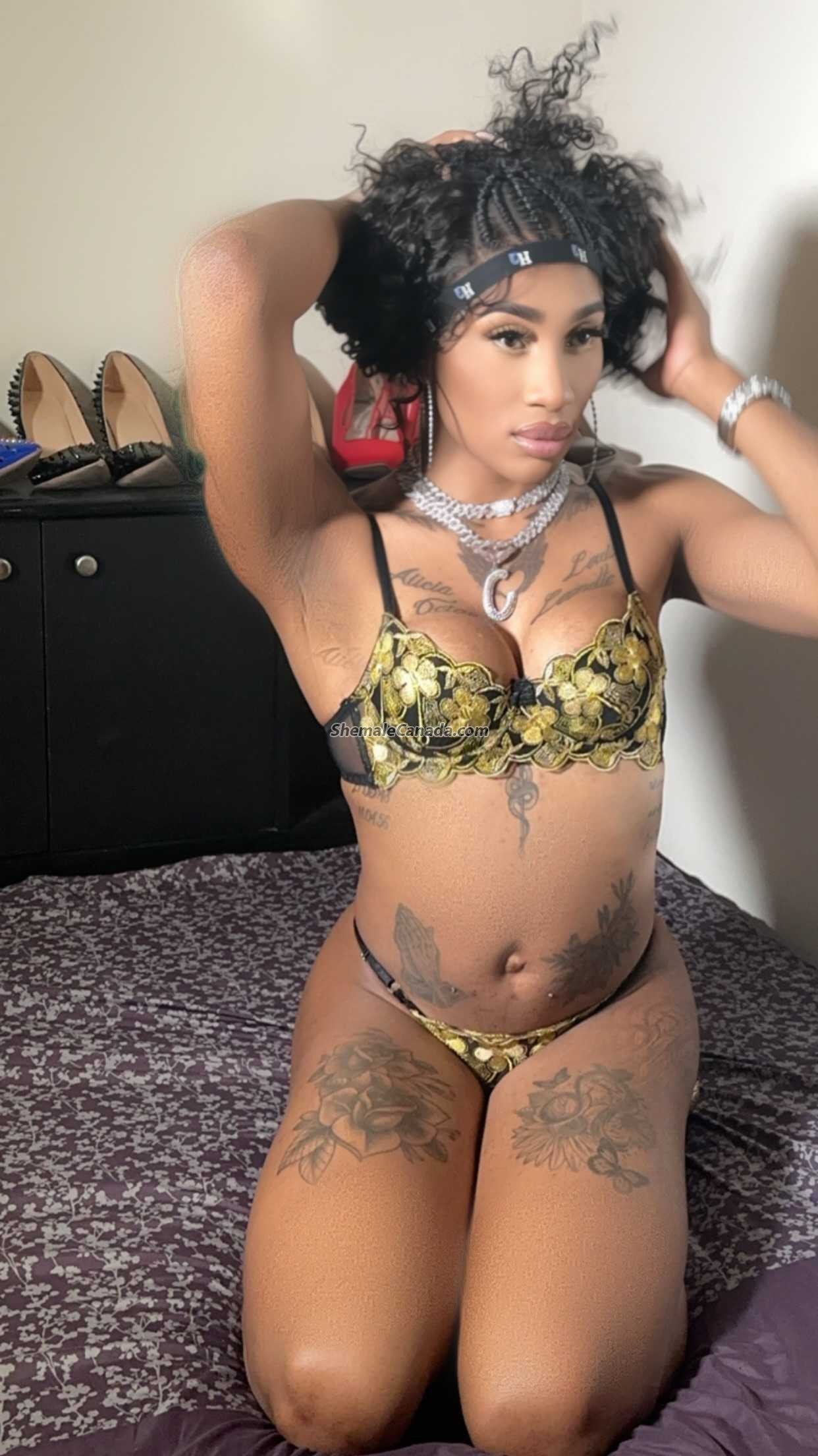 TS PINK THE WELL HUNG CHOCOLATE DOLL - TS Escort in Toronto |  ShemaleCanada.com